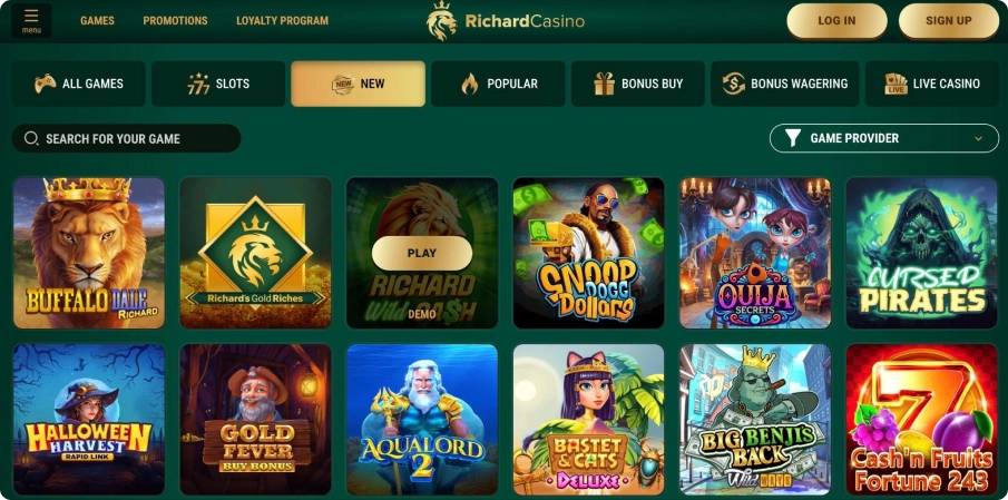 Richard casino slot Machines